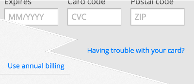Billing Screenshot